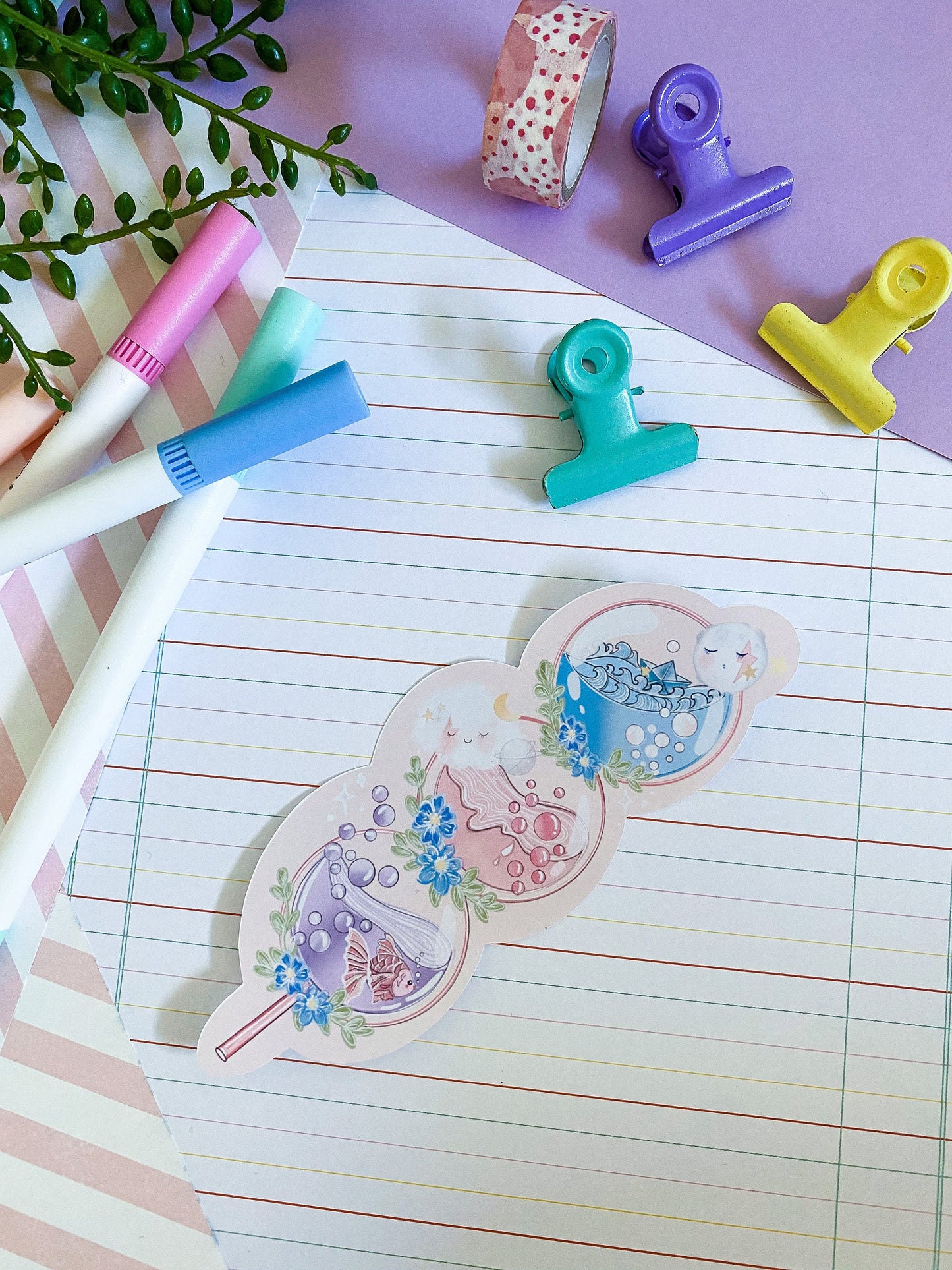 Dango Kawaii cute moon die-cut sticker/ Digital art, laptop decals. Cute kawaii gift, Bujo ,bullet journal, laptop, iPad