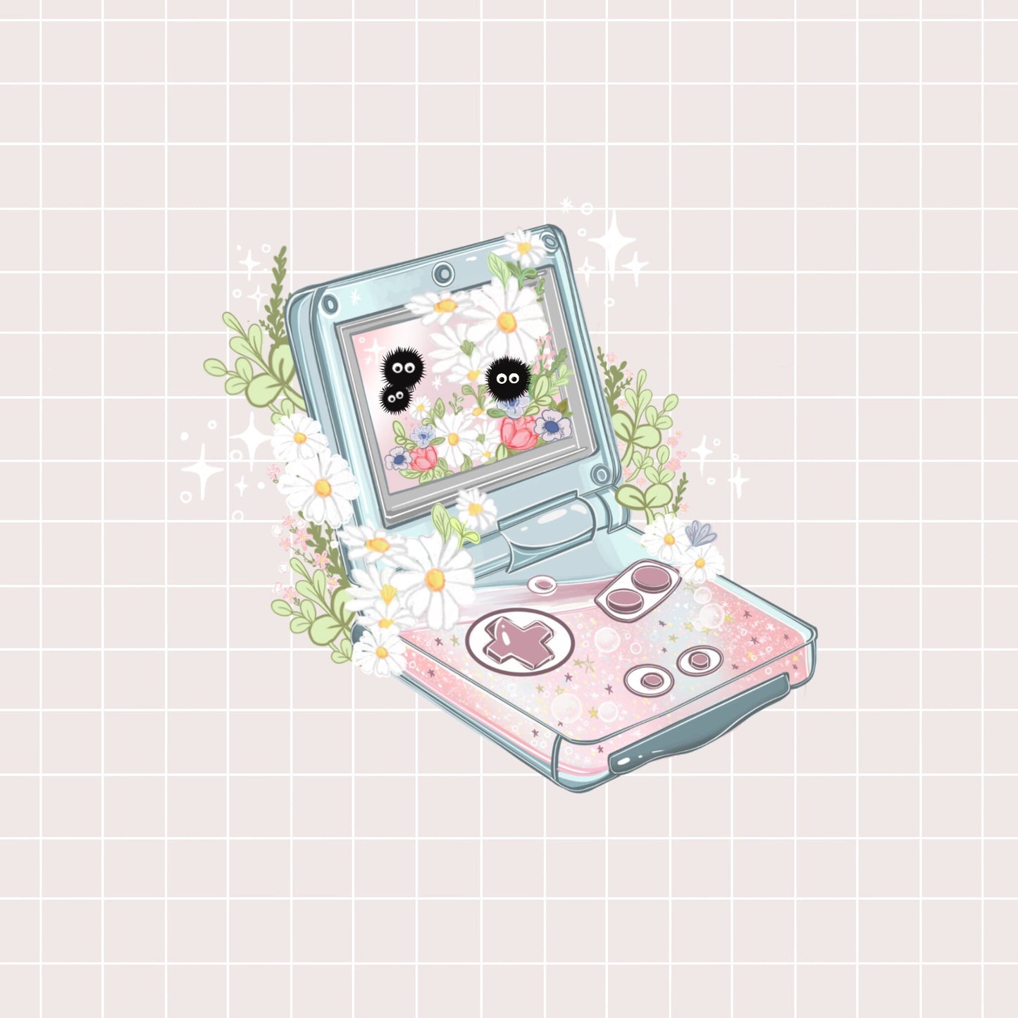 Kawaii gaming sticker pack, Anime Digital Art, Stickers, Kawaii Illustration, space, Stationary, Magic, game, bujo bullet journal.