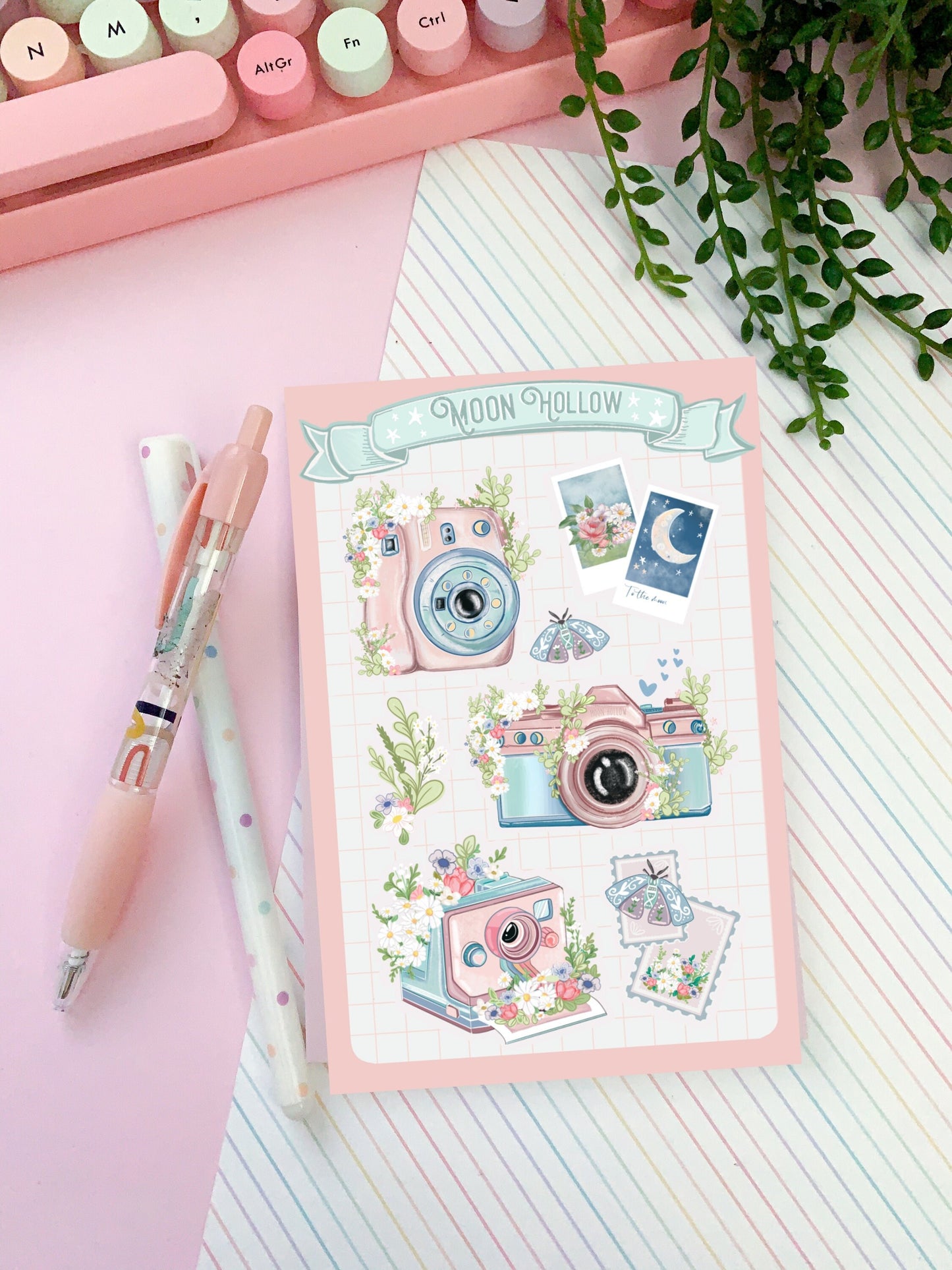Picture perfect aesthetic sticker sheet, Stickers, camera, photography Illustration, journaling, Stationary, Bujo, scrapbook bullet journal.