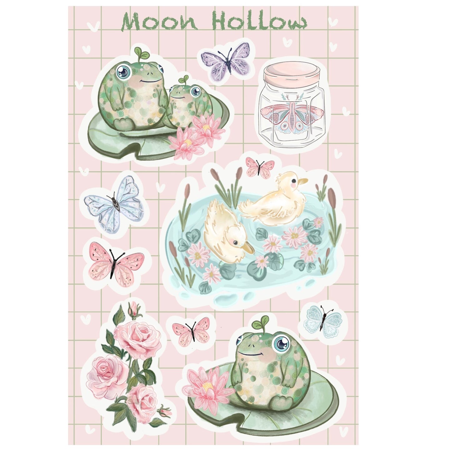 Cute froggy magnetic Bookish magnetic bookmark