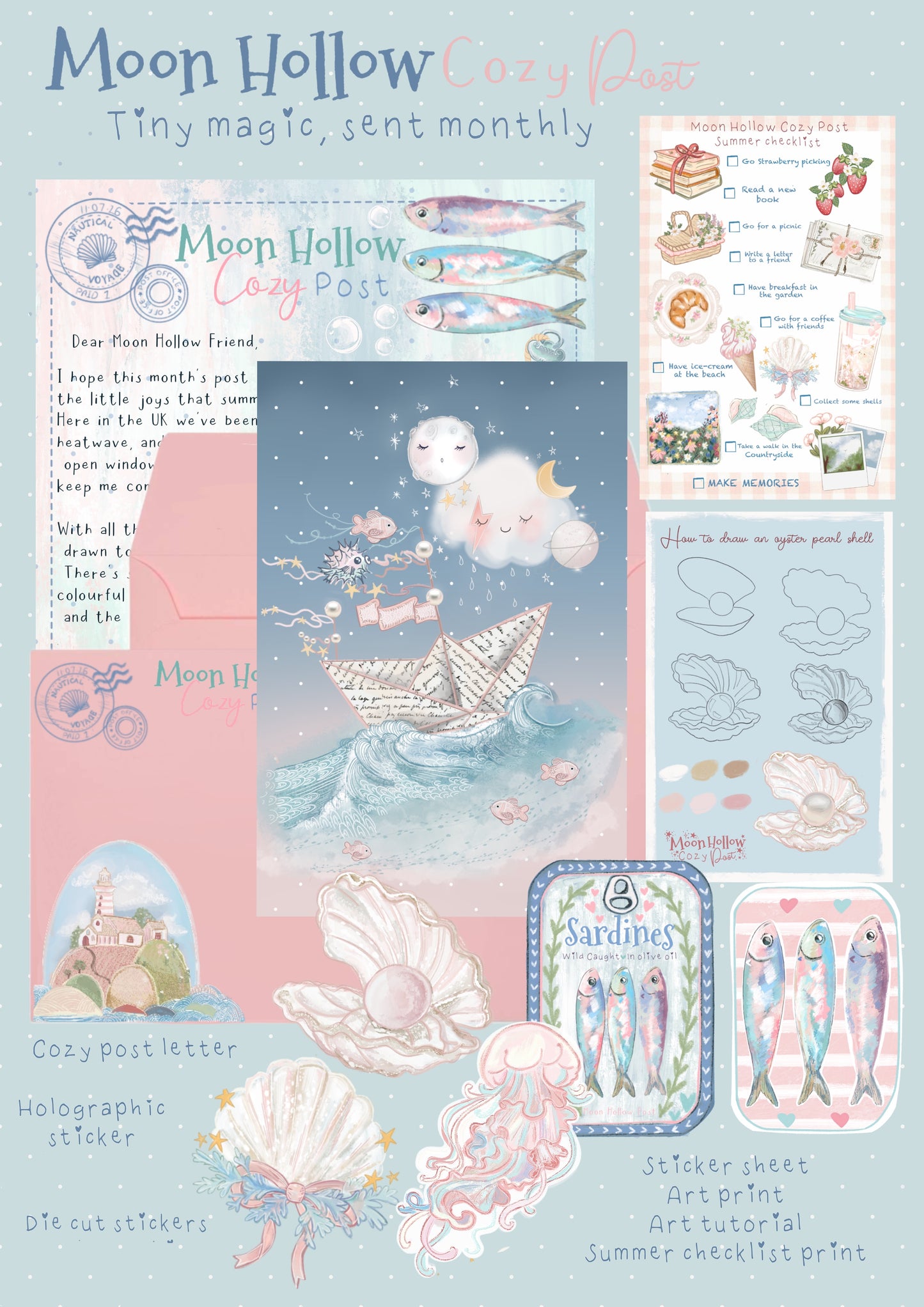 Moon Hollow Cozy Post