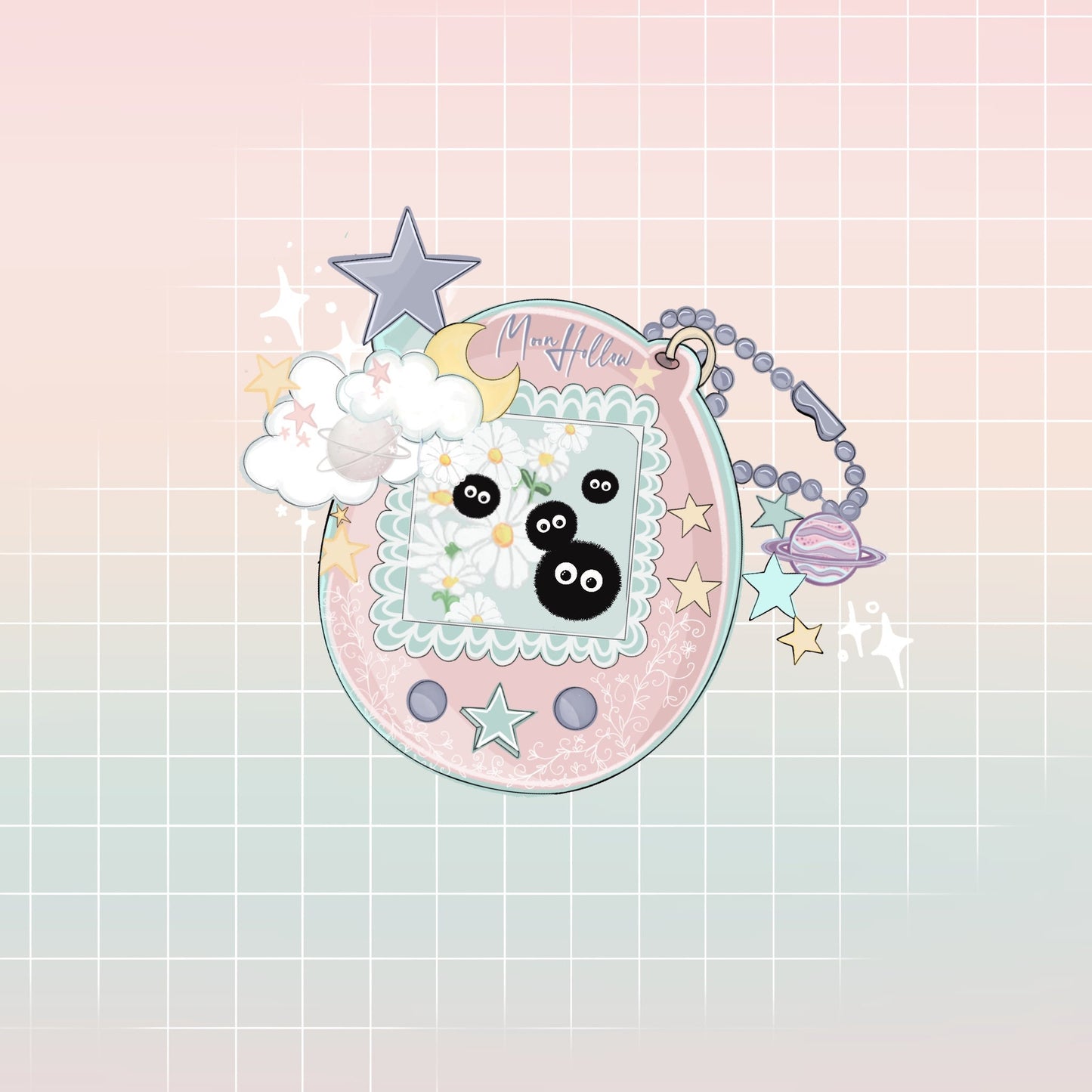 Kawaii gaming sticker pack, Anime Digital Art, Stickers, Kawaii Illustration, space, Stationary, Magic, game, bujo bullet journal.